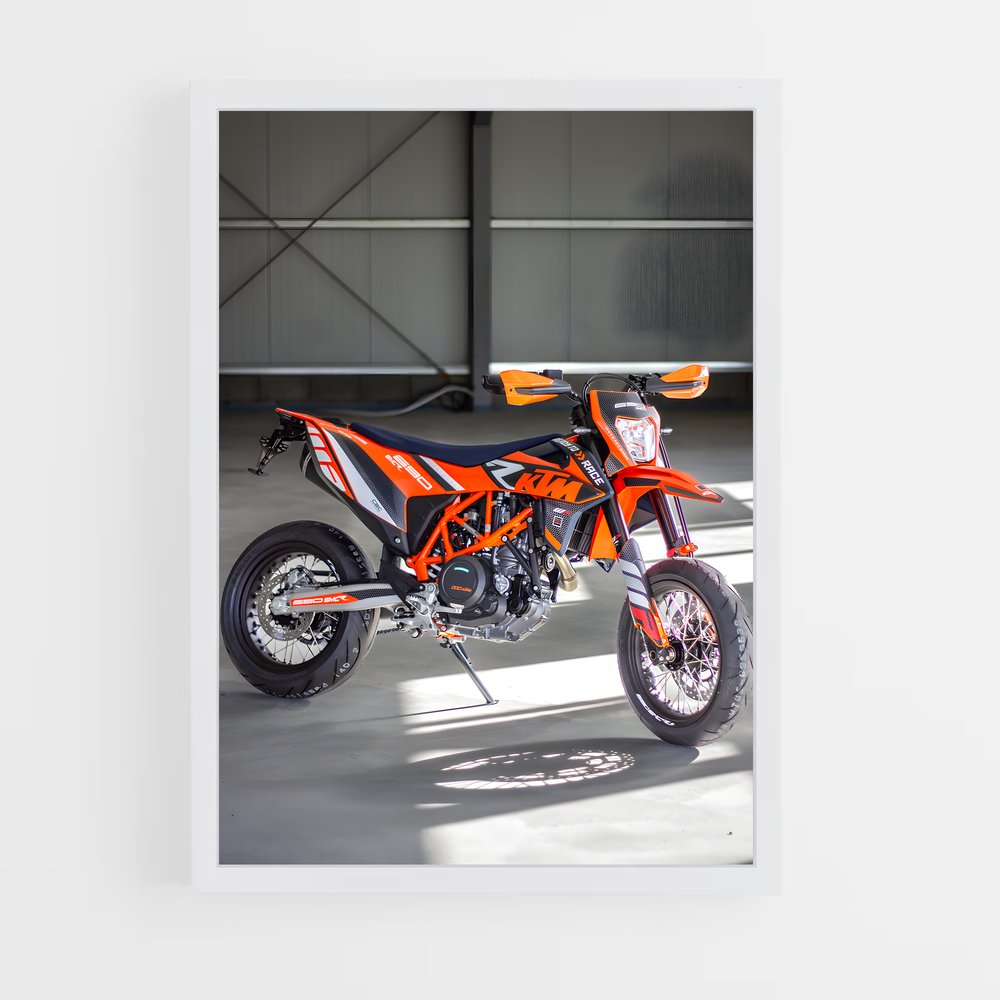 Poster Ombres de Garage – affiche KTM Moto (vue 3)